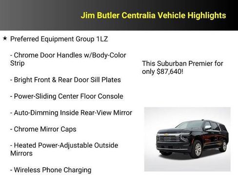 New 2026 Chevrolet Suburban Premier image 14