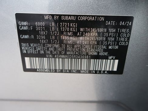 Used 2024 Subaru Ascent Premium w/ Convenience Package image 42