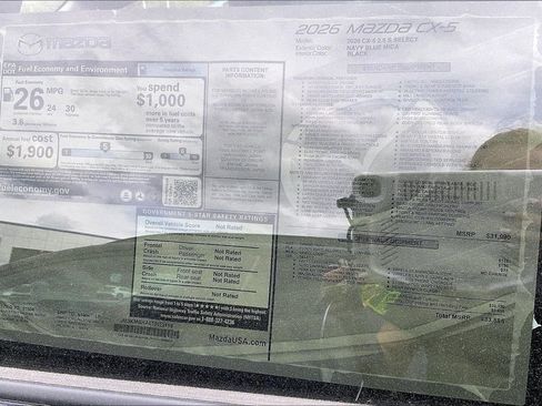 New 2026 MAZDA CX-5 Select AWD/4WD image 13