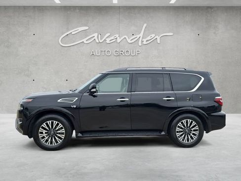 Used 2021 Nissan Armada SL w/ Captain's Chairs Package AWD/4WD image 13