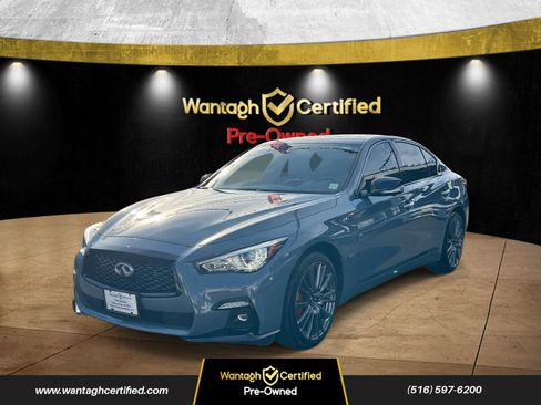 Used 2023 INFINITI Q50 Red Sport 400 image 3