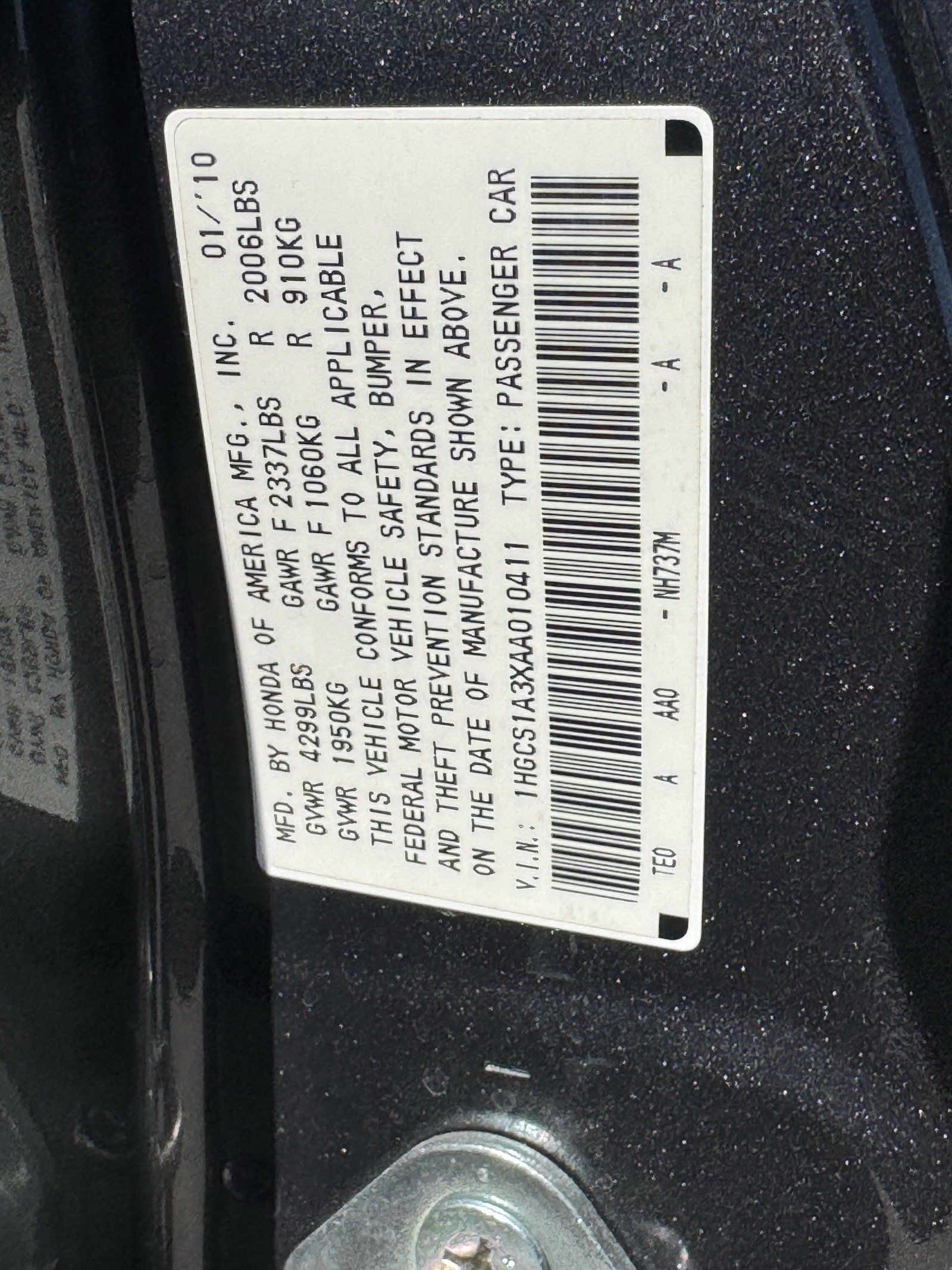 Used 2010 Honda Accord LX-S image 31