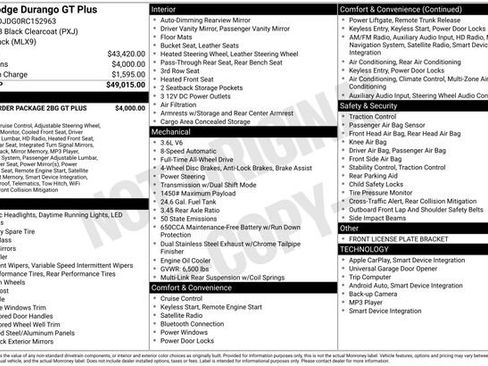 Used 2024 Dodge Durango GT image 36