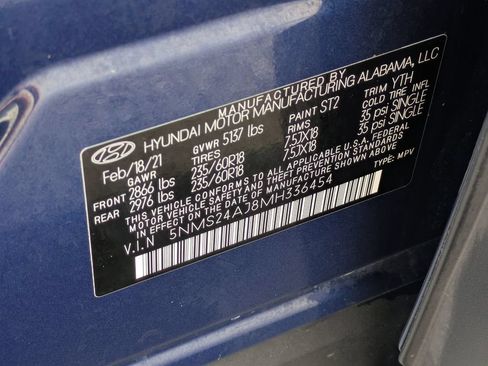 Used 2021 Hyundai Santa Fe SEL FWD image 31