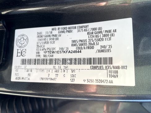 Used 2019 Ford F150 XLT w/ Equipment Group 302A Luxury image 21