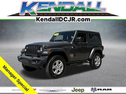 Certified 2020 Jeep Wrangler Sport
