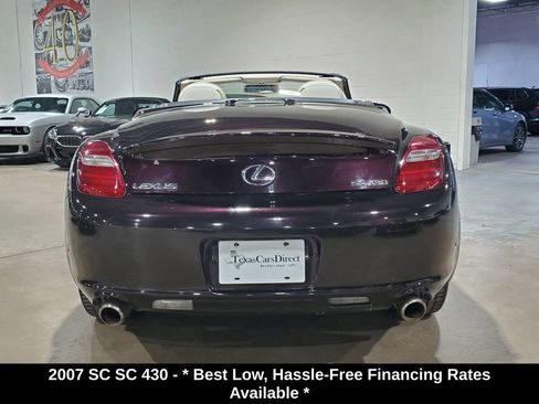 Used 2007 Lexus SC 430 Convertible RWD image 11