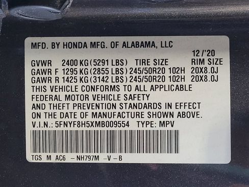 Used 2021 Honda Passport EX-L image 33