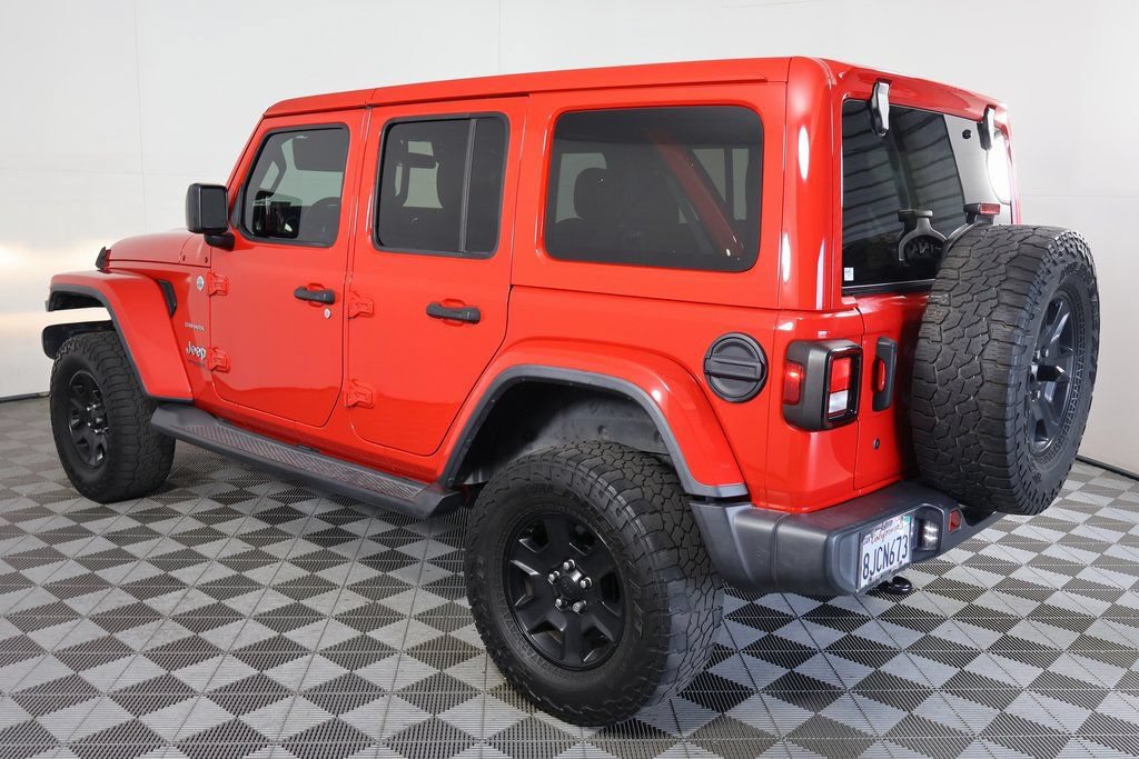 Used 2020 Jeep Wrangler Unlimited Sahara AWD/4WD image 5