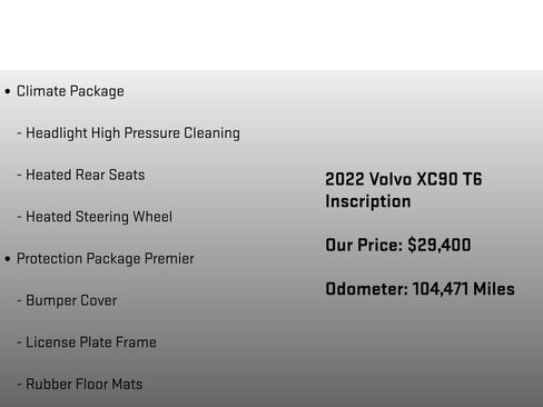 Used 2022 Volvo XC90 T6 Inscription w/ Climate Package AWD/4WD image 6