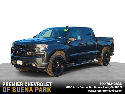 Used 2021 Chevrolet Silverado 1500 RST w/ Bed Protection Package RWD image 1