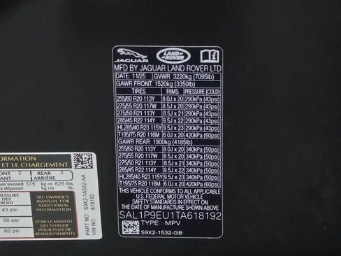 New 2026 Land Rover Range Rover Sport SE image 37