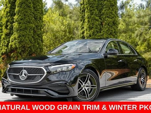 Used 2025 Mercedes-Benz E 350 4MATIC Sedan w/ Winter Package image 1