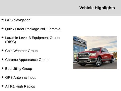 Used 2022 RAM 1500 Laramie AWD/4WD image 2