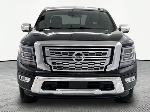 Used 2021 Nissan Titan Platinum Reserve w/ Off Road Protection Package AWD/4WD image 2