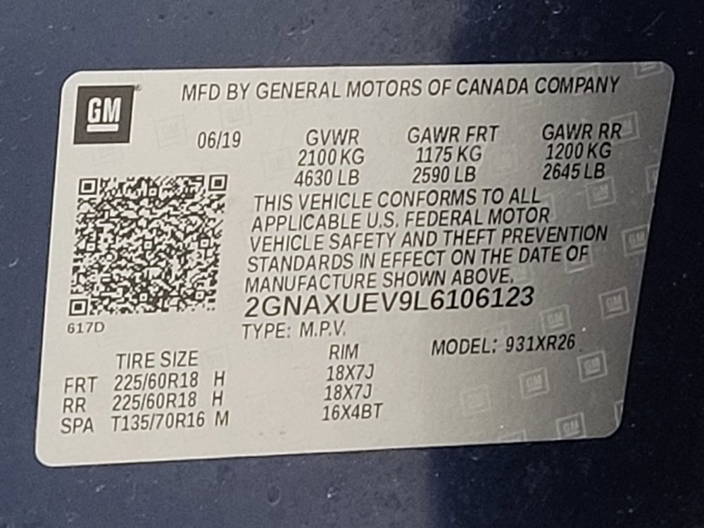 Used 2020 Chevrolet Equinox LT AWD/4WD image 33