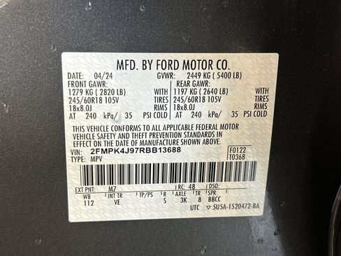 Used 2024 Ford Edge SEL w/ Convenience Package AWD/4WD image 23