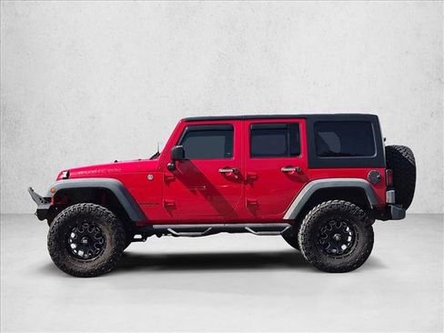 Used 2014 Jeep Wrangler Unlimited Rubicon w/ Connectivity Group AWD/4WD image 8