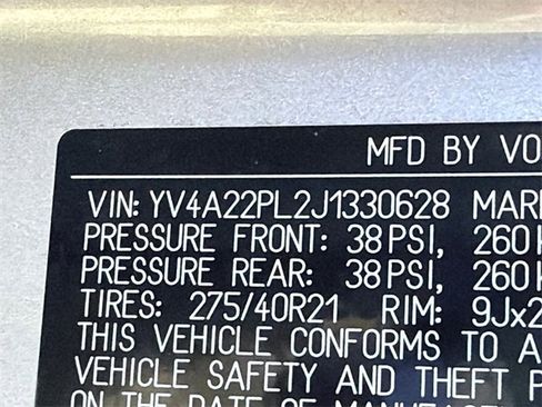 Used 2018 Volvo XC90 T6 Inscription w/ Convenience Package image 34