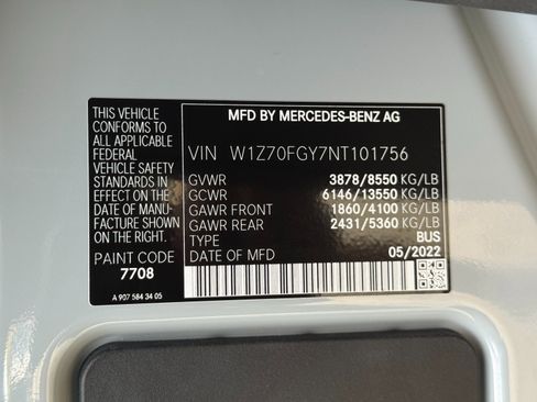 Used 2022 Mercedes-Benz Sprinter 1500 image 41