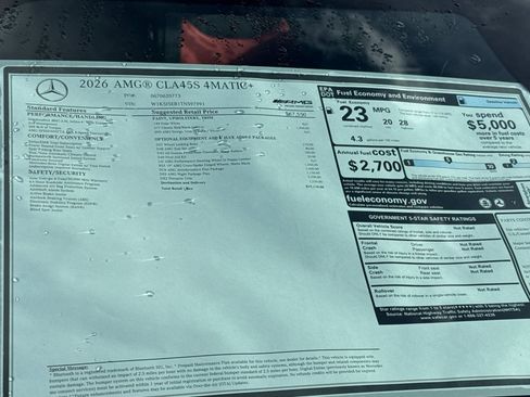 New 2026 Mercedes-Benz CLA 45 AMG AMG CLA 45 image 29