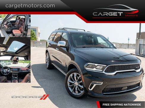 Used 2021 Dodge Durango Citadel w/ Premium Entertainment Group RWD image 1
