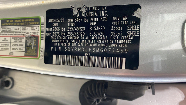 Used 2021 Kia Sorento EX w/ EX AWD X-Line Package image 11