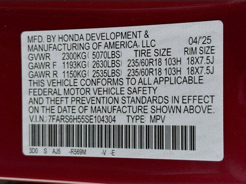 New 2025 Honda CR-V Sport image 38