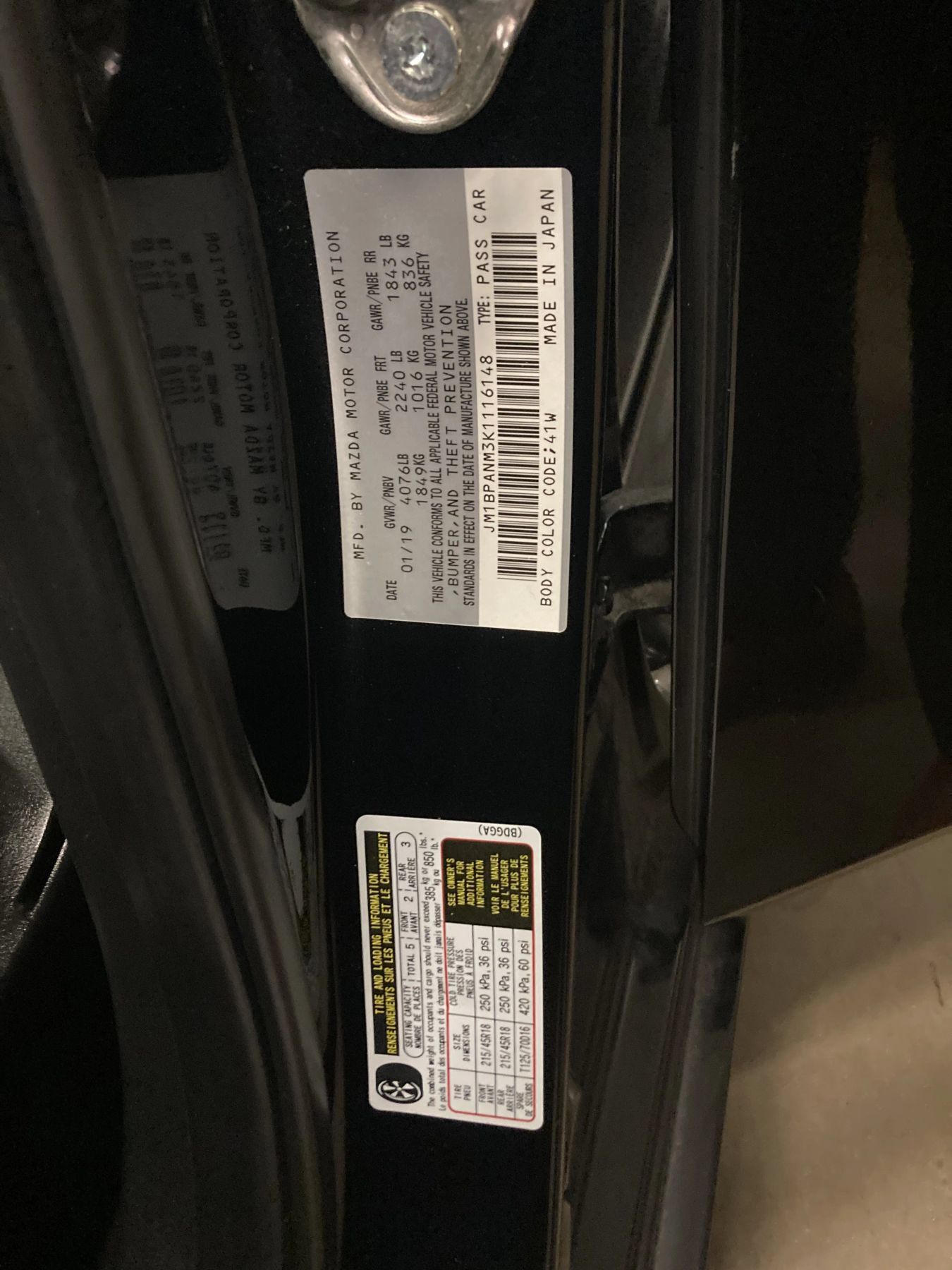 Used 2019 MAZDA MAZDA3 Hatchback w/ Premium Package FWD image 32