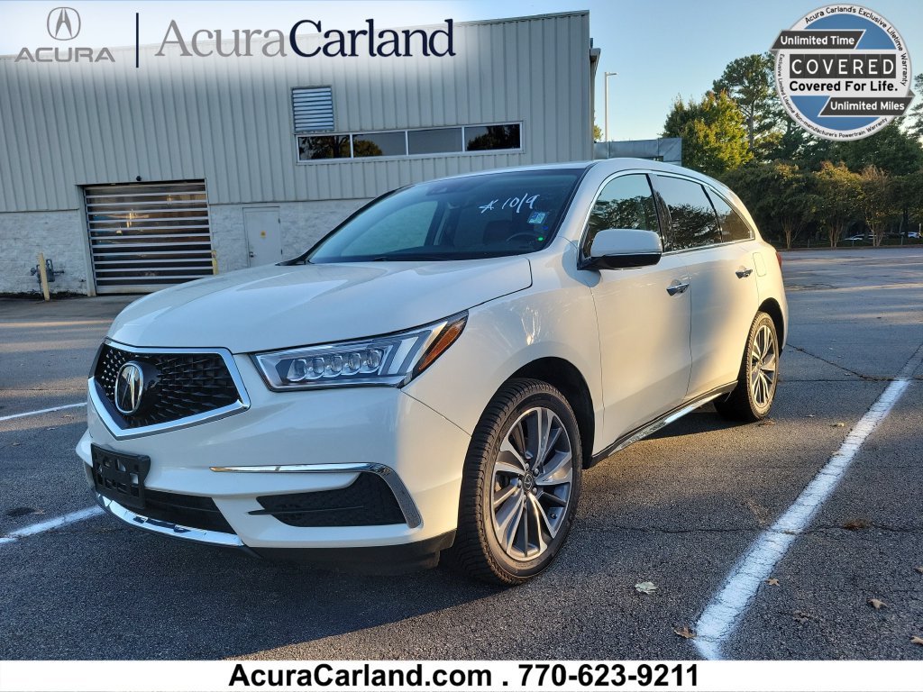 Certified 2019 Acura MDX w/ Technology Package AWD/4WD image 1