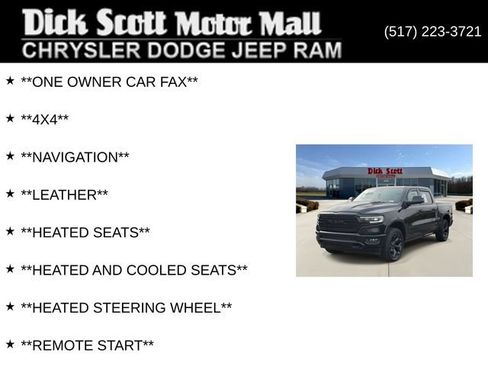 Used 2023 RAM 1500 Limited AWD/4WD image 9