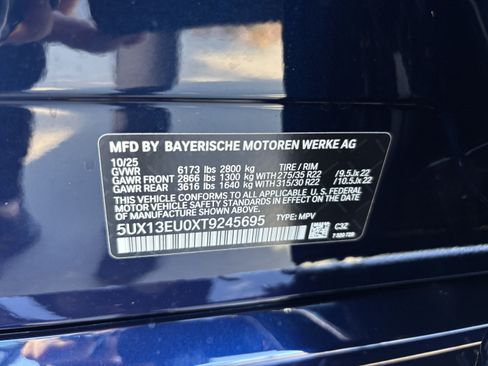 Used 2026 BMW X5 sDrive40i w/ M Sport Package RWD image 37