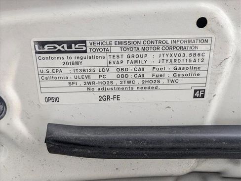 Used 2018 Lexus ES 350 image 24