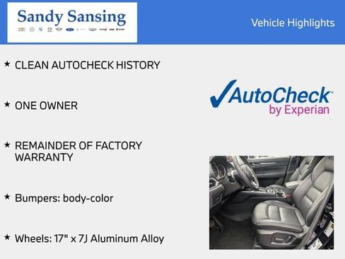 Used 2025 MAZDA CX-5 AWD 2.5 S w/ Select Package image 7