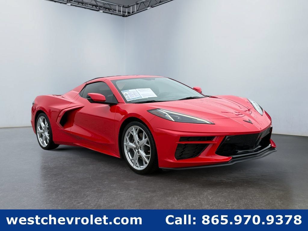 Used 2022 Chevrolet Corvette Stingray Preferred Conv w/ Battery Protection Package RWD image 1