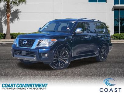 Used 2020 Nissan Armada Platinum w/ Captain's Chairs Package
