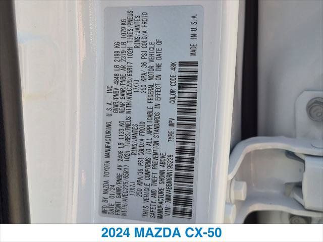 Used 2024 MAZDA CX-50 AWD 2.5 S w/ Cargo Package image 26