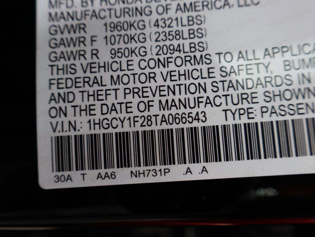 New 2026 Honda Accord LX image 32