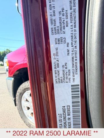 Certified 2022 RAM 2500 Laramie AWD/4WD image 24