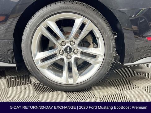 Certified 2020 Ford Mustang Premium w/ Ford Safe & Smart Package RWD image 34