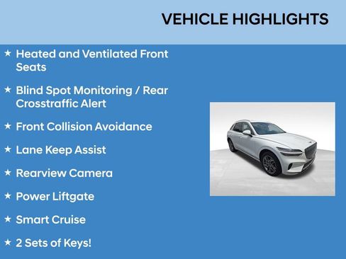 Used 2023 Genesis GV70 2.5T w/ Select Package AWD/4WD image 3