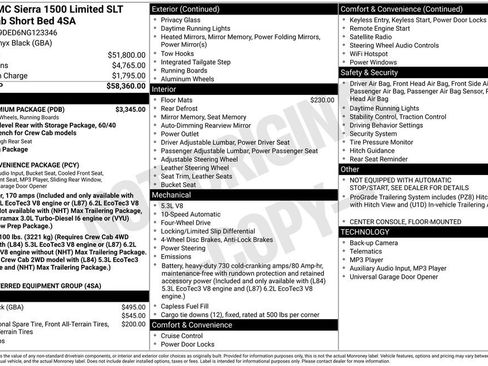 Used 2022 GMC Sierra 1500 SLT w/ SLT Premium Package image 37