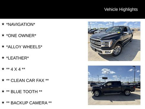 Used 2024 Ford F150 Lariat w/ Bed Utility Package AWD/4WD image 4
