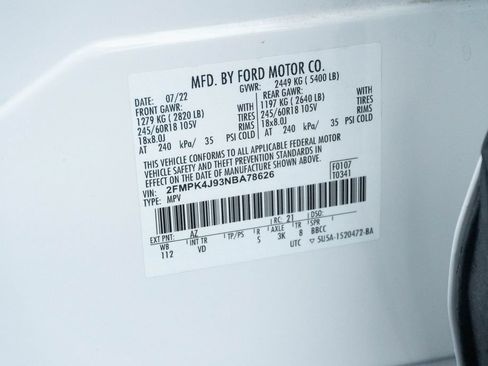 Used 2022 Ford Edge SEL w/ Convenience Package AWD/4WD image 30
