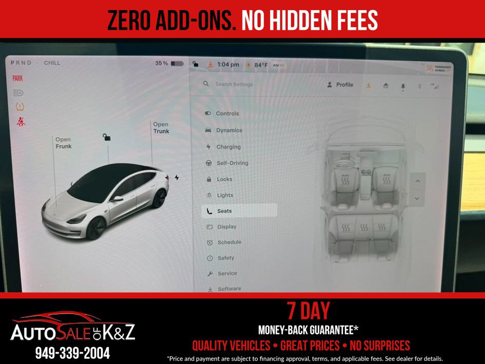 Used 2020 Tesla Model 3 Long Range AWD/4WD image 37