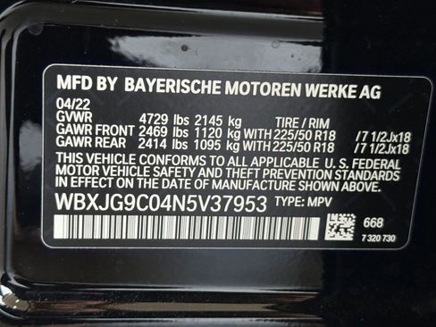 Used 2022 BMW X1 xDrive28i w/ Convenience Package image 23