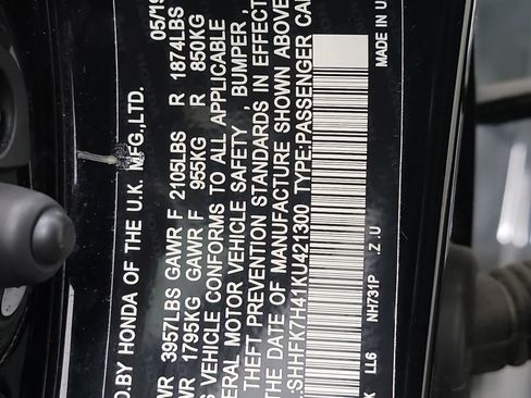 Used 2019 Honda Civic Sport image 32