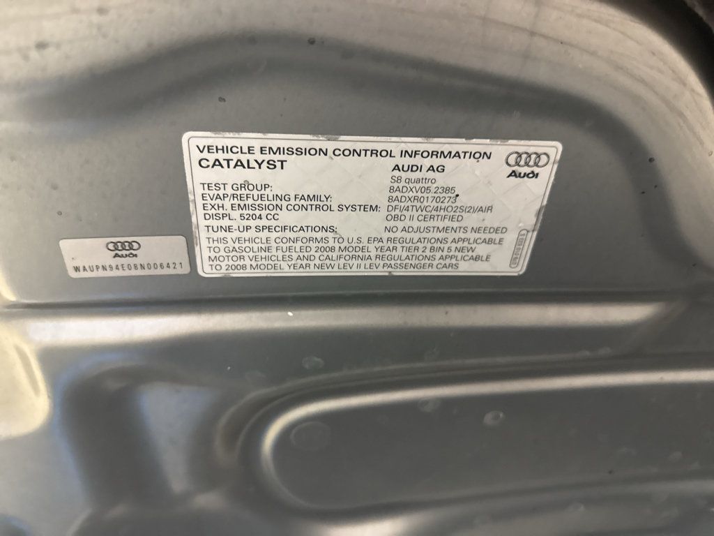 Used 2008 Audi S8 AWD/4WD image 35