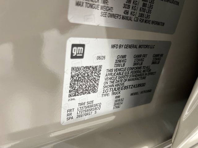 New 2026 GMC Sierra 1500 AT4 AWD/4WD image 30