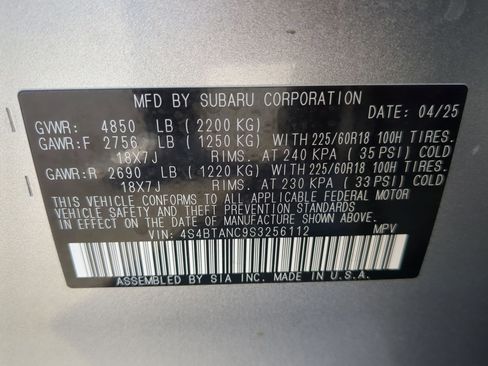 Certified 2025 Subaru Outback Limited w/ Popular Package #2 image 24